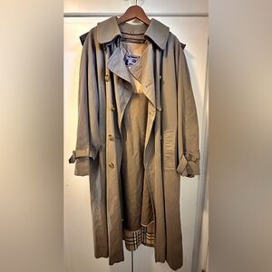 Burberrys Green/Brown Trench Coat